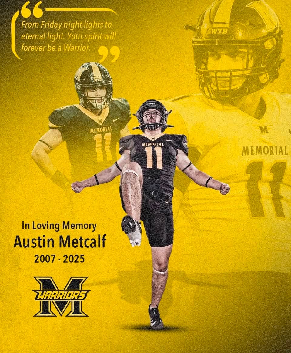 In Loving Memory of Austin Metcalf, Memorial Warriors #11, 2007-2025